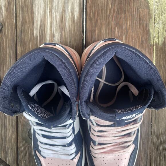 Air Jordan 1 Retro High OG Atmosphere Bubble Gum Womens 10.5 M 9 Nike Sneakers - Picture 5 of 12